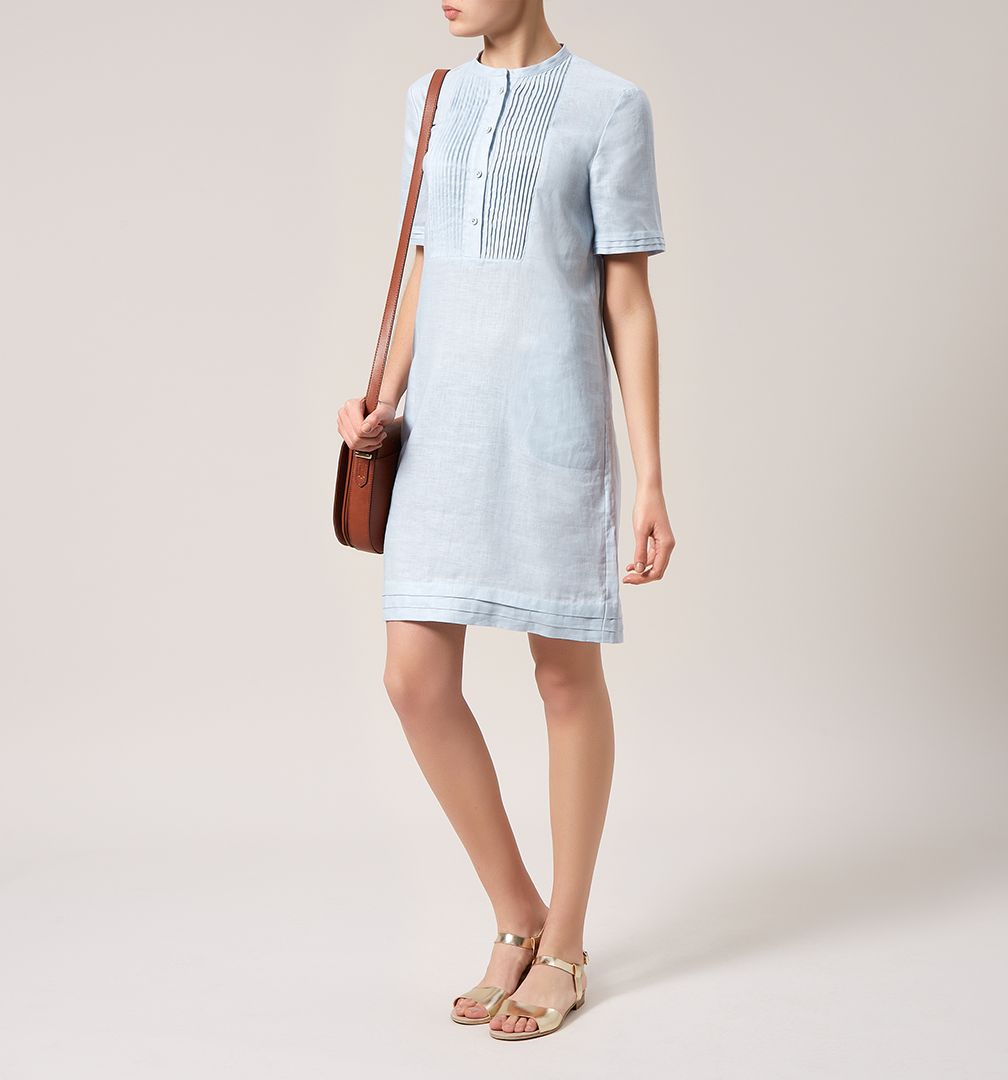 Linen dress, £95, Hobbs